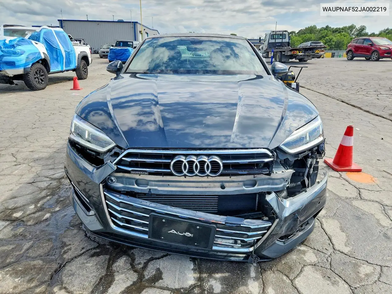 2018 Audi A5 Premium Plus VIN: WAUPNAF52JA002219 Lot: 60027666