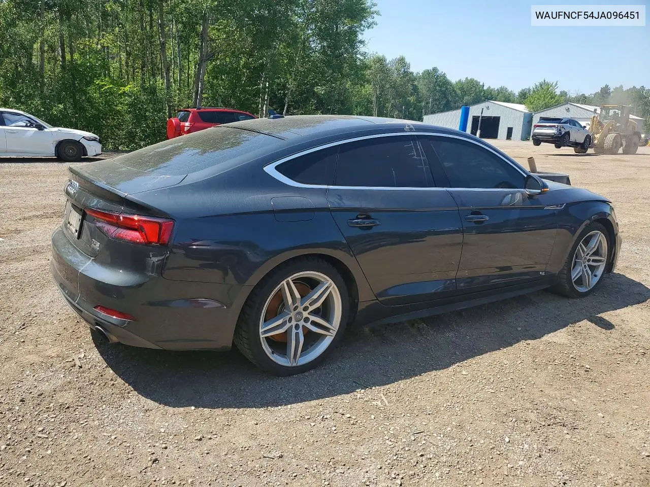 2018 Audi A5 Prestige S-Line VIN: WAUFNCF54JA096451 Lot: 60187146