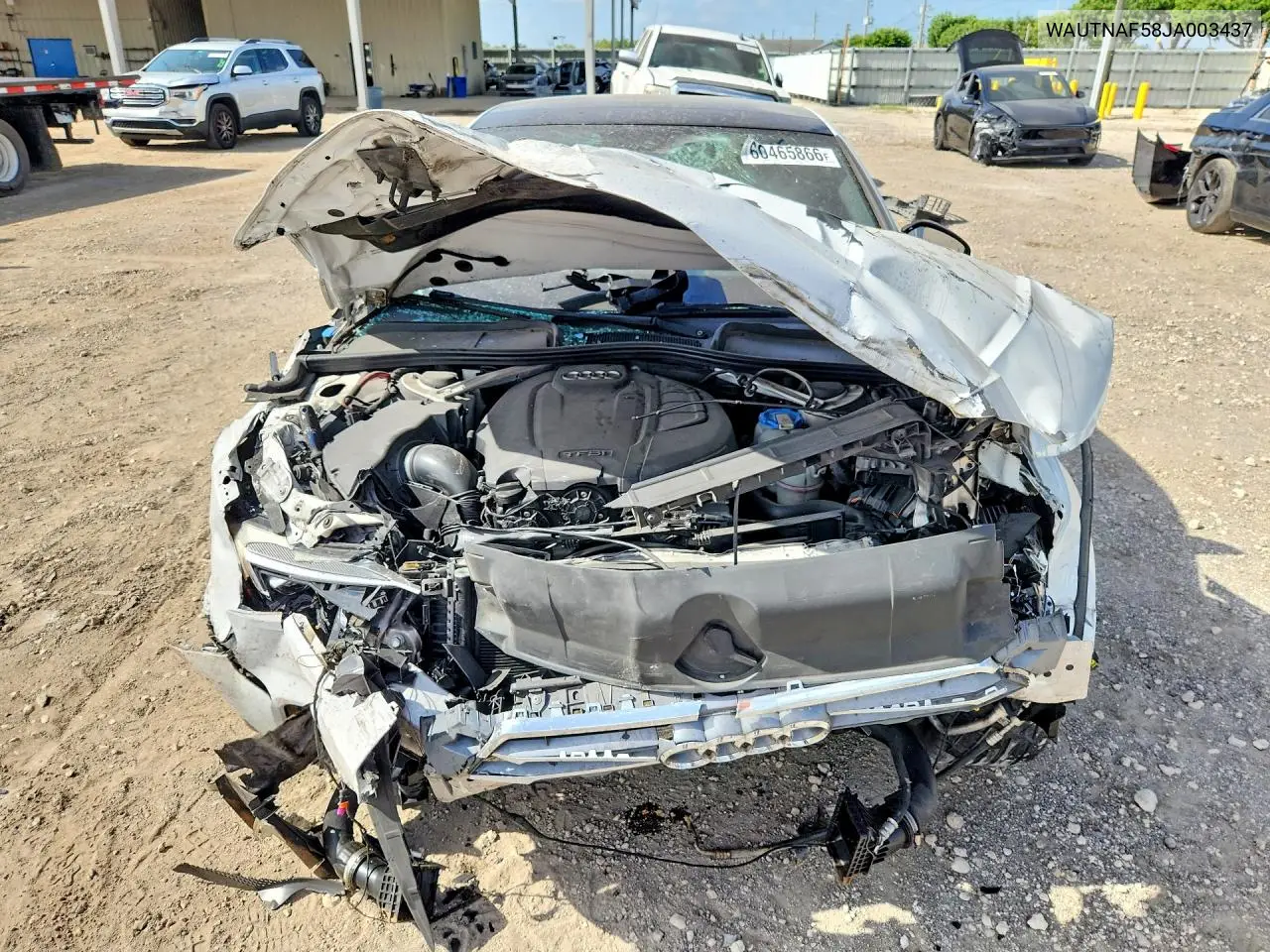 2018 Audi A5 Premium Plus S-Line VIN: WAUTNAF58JA003437 Lot: 60465866