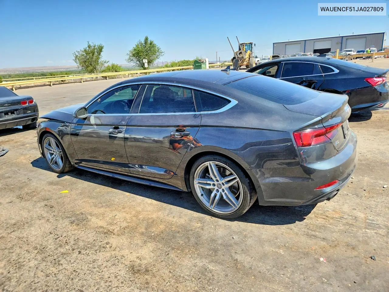 2018 Audi A5 Premium Plus S-Line VIN: WAUENCF51JA027809 Lot: 60514326