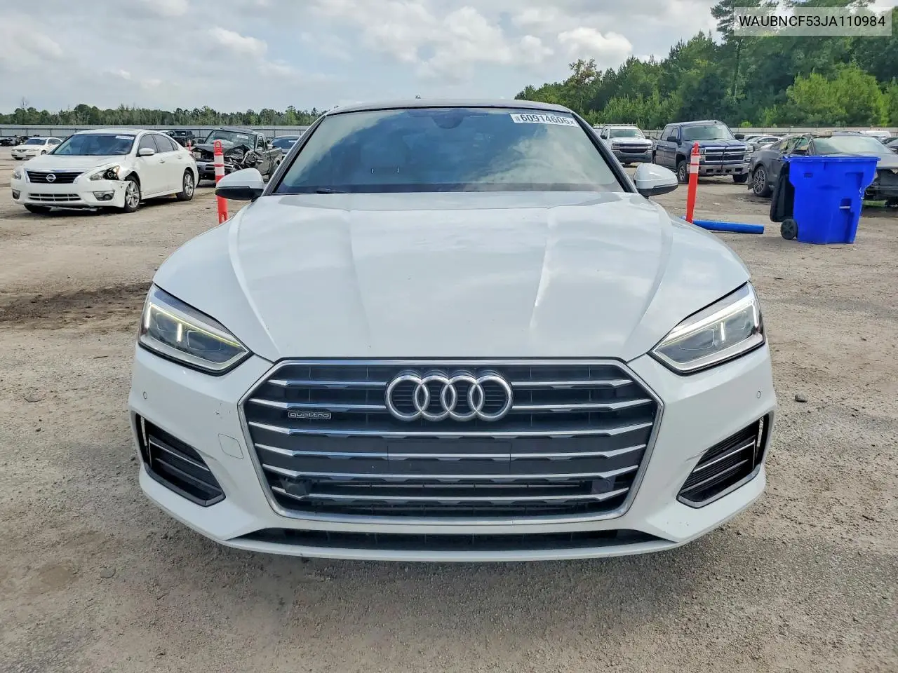 2018 Audi A5 Premium Plus VIN: WAUBNCF53JA110984 Lot: 60914606