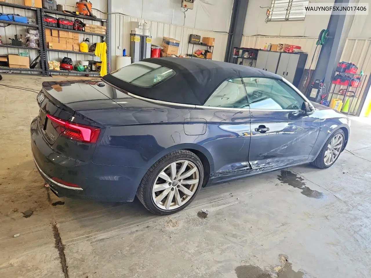 2018 Audi A5 Premium Plus VIN: WAUYNGF5XJN017406 Lot: 61769726