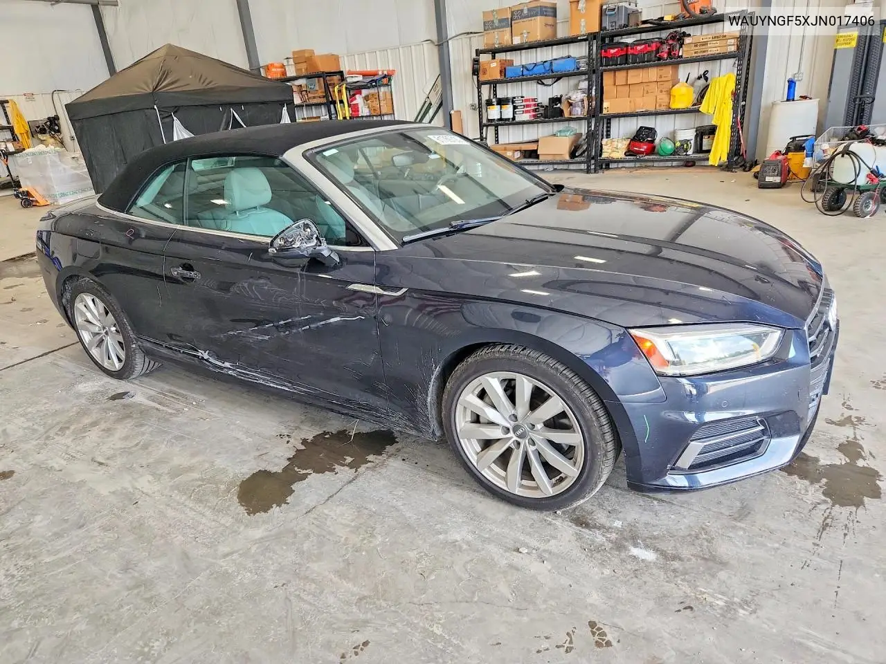 2018 Audi A5 Premium Plus VIN: WAUYNGF5XJN017406 Lot: 61769726