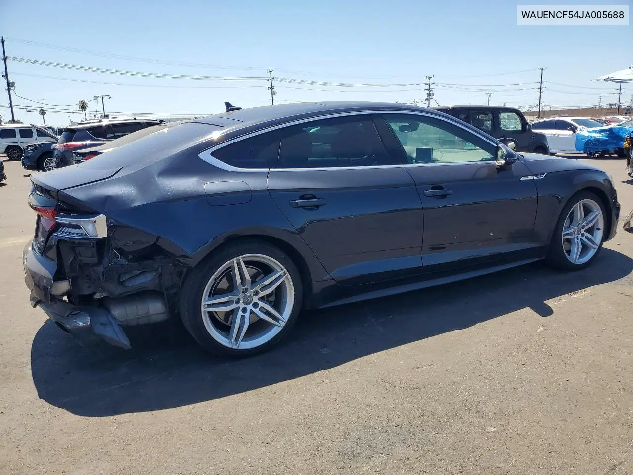 2018 Audi A5 Premium Plus S-Line VIN: WAUENCF54JA005688 Lot: 61804116