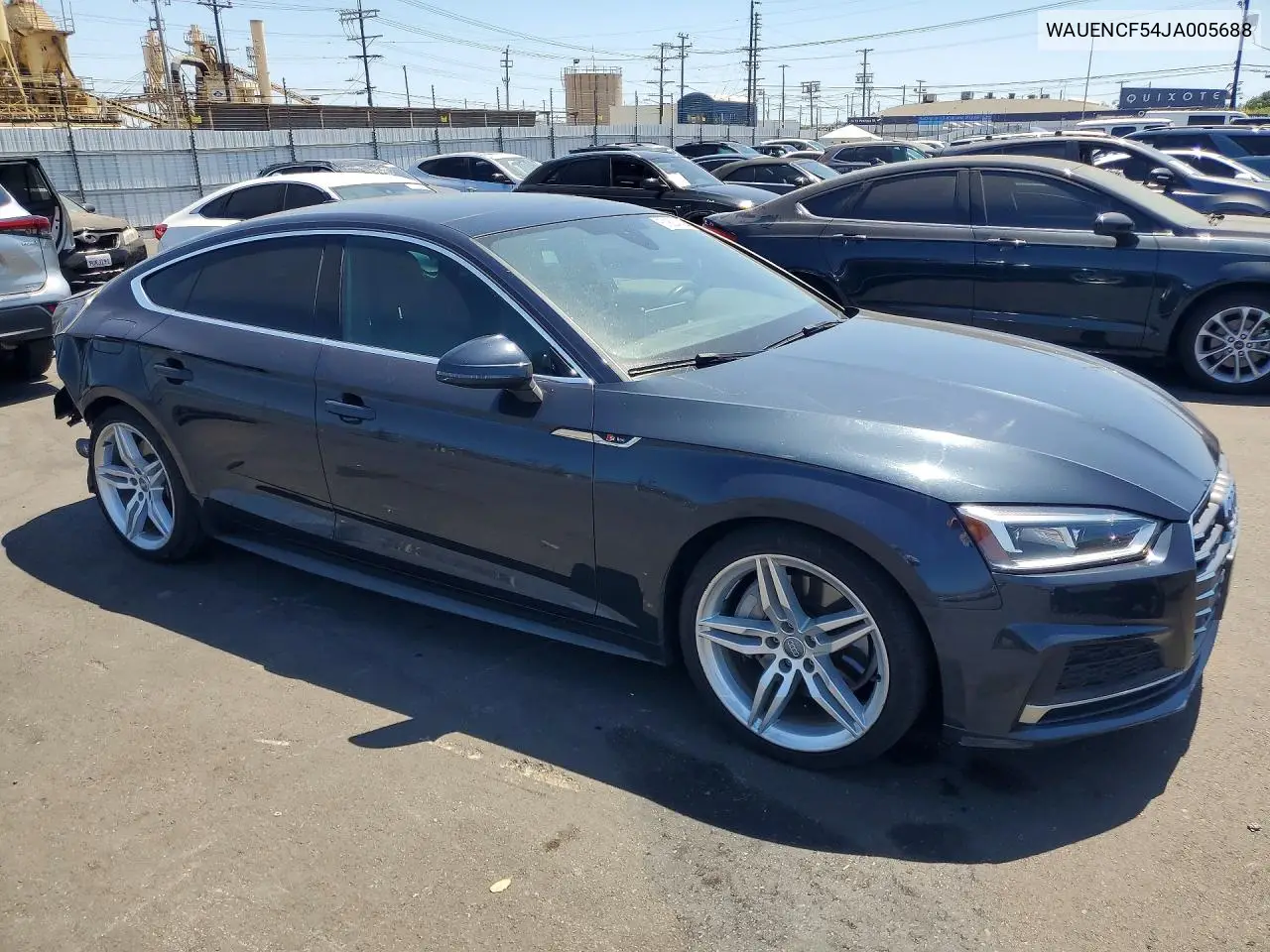 2018 Audi A5 Premium Plus S-Line VIN: WAUENCF54JA005688 Lot: 61804116