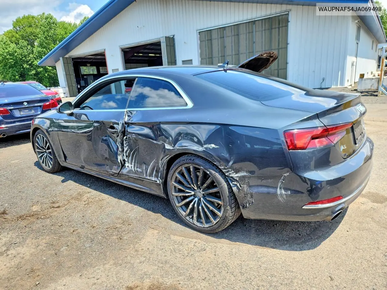 2018 Audi A5 Premium Plus VIN: WAUPNAF54JA069498 Lot: 61837176