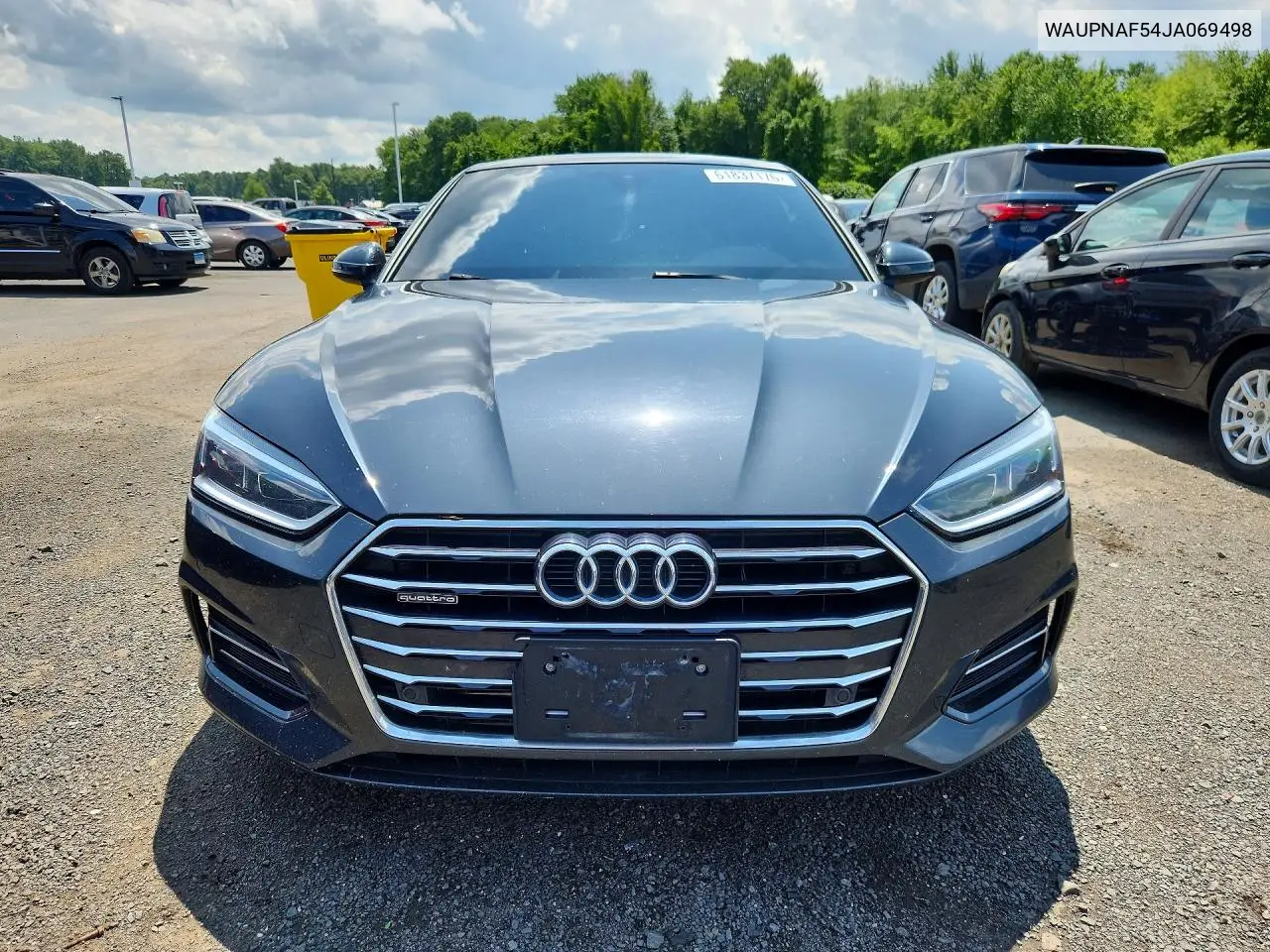 2018 Audi A5 Premium Plus VIN: WAUPNAF54JA069498 Lot: 61837176