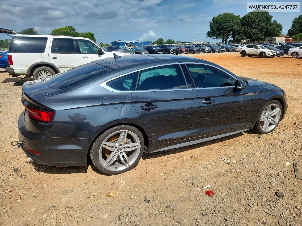 2018 Audi A5 Prestige S-Line VIN: WAUFNCF53JA047757 Lot: 62033996
