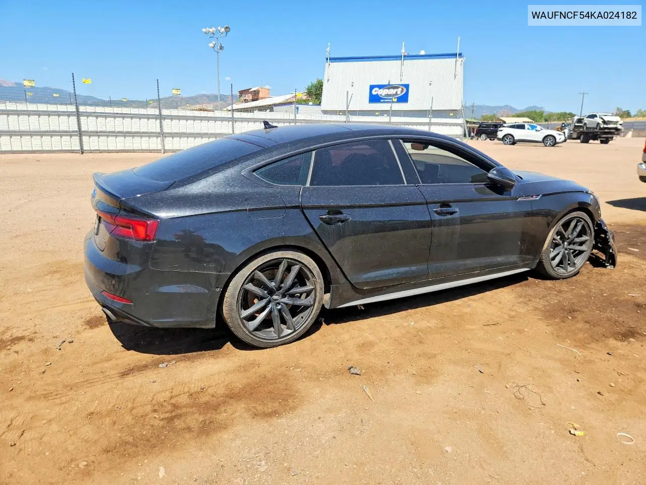 2019 Audi A5 Prestige S-Line VIN: WAUFNCF54KA024182 Lot: 56548546