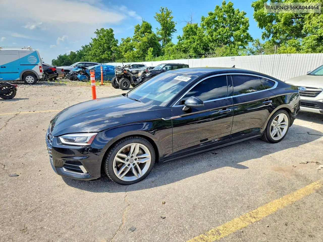 2019 Audi A5 Premium Plus VIN: WAUBNCF56KA044464 Lot: 59368706