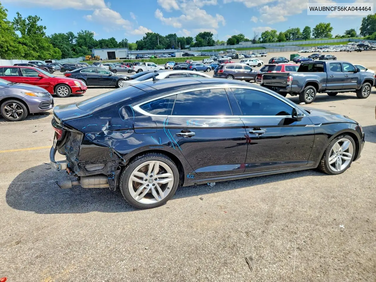 2019 Audi A5 Premium Plus VIN: WAUBNCF56KA044464 Lot: 59368706