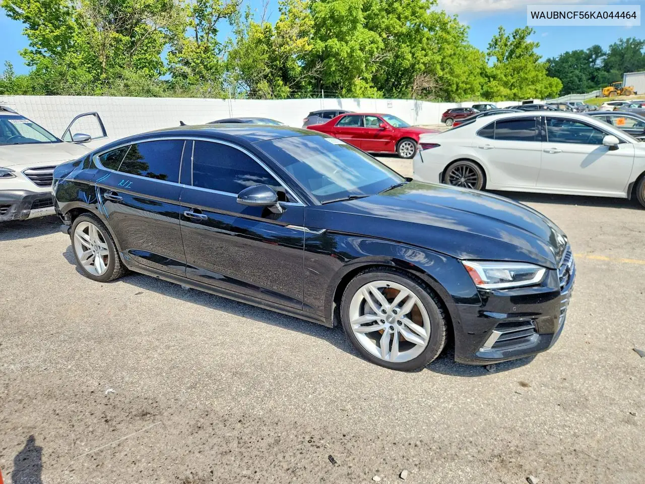 2019 Audi A5 Premium Plus VIN: WAUBNCF56KA044464 Lot: 59368706
