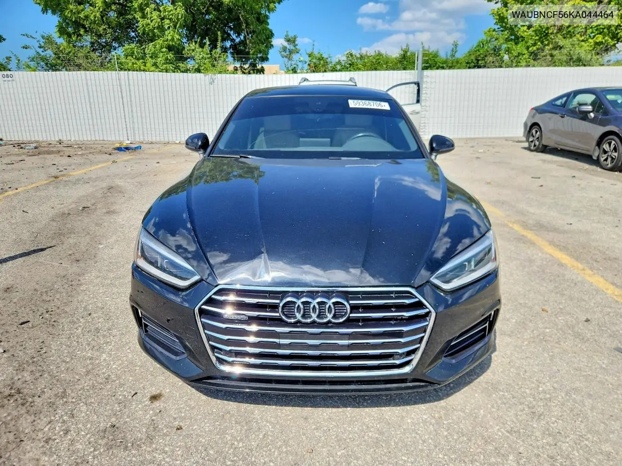 2019 Audi A5 Premium Plus VIN: WAUBNCF56KA044464 Lot: 59368706