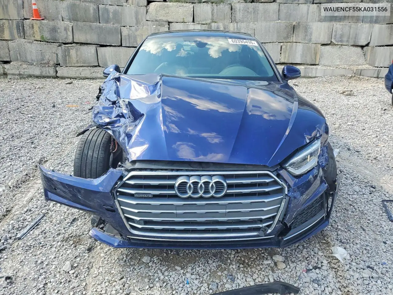 2019 Audi A5 Premium Plus S-Line VIN: WAUENCF55KA031556 Lot: 60395496