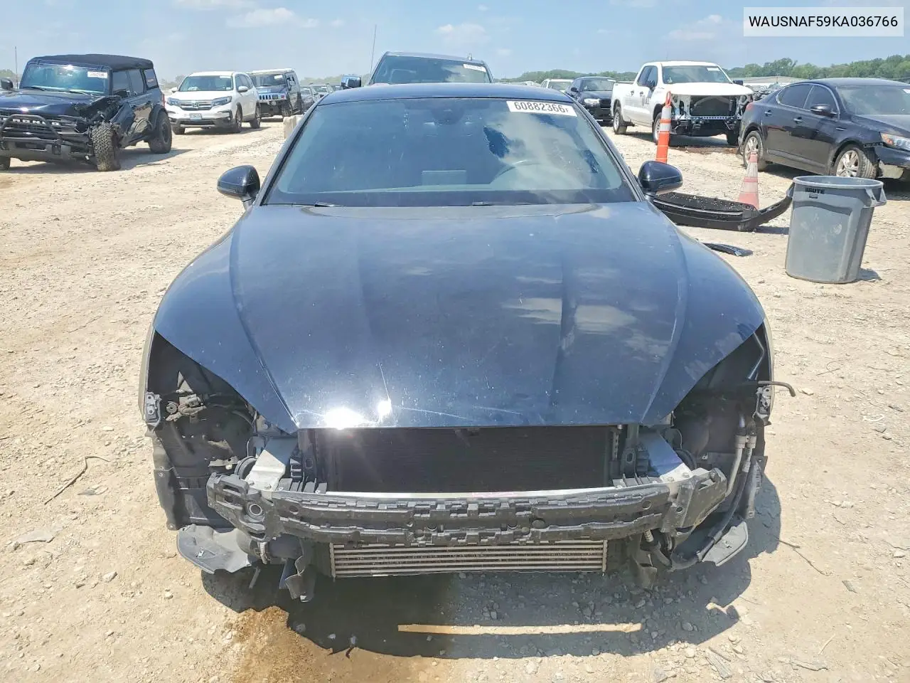 2019 Audi A5 Premium VIN: WAUSNAF59KA036766 Lot: 60882366