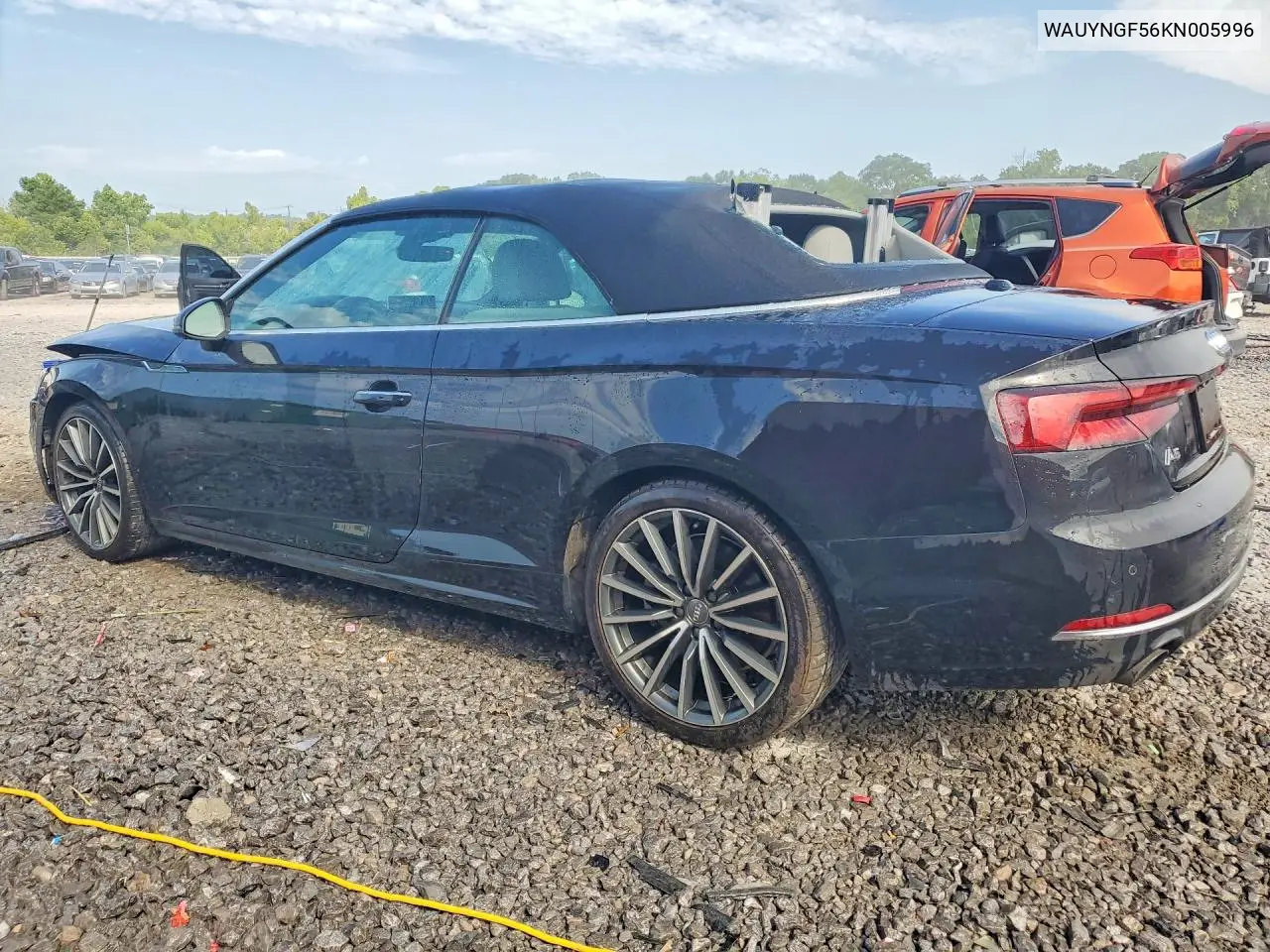 2019 Audi A5 Premium Plus VIN: WAUYNGF56KN005996 Lot: 61173306