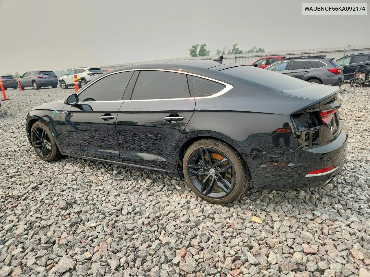 2019 Audi A5 Premium Plus VIN: WAUBNCF56KA092174 Lot: 61399426
