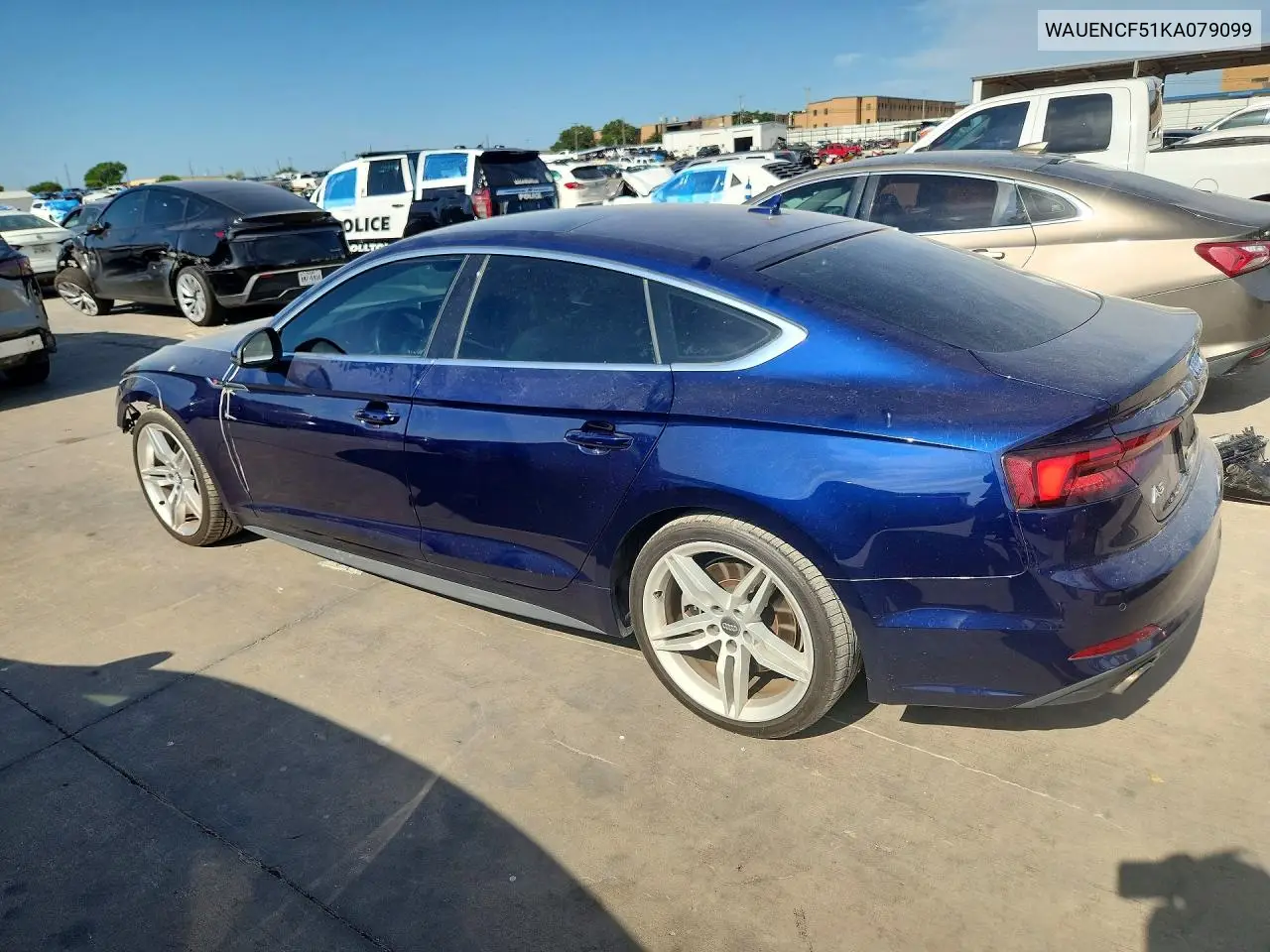 2019 Audi A5 Premium Plus S-Line VIN: WAUENCF51KA079099 Lot: 85989675