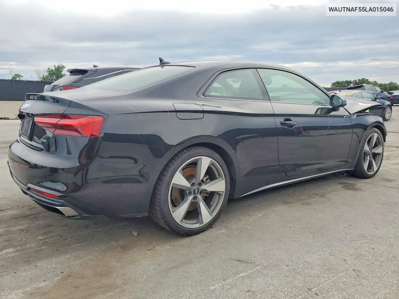 2020 Audi A5 Premium Plus VIN: WAUTNAF55LA015046 Lot: 56396846