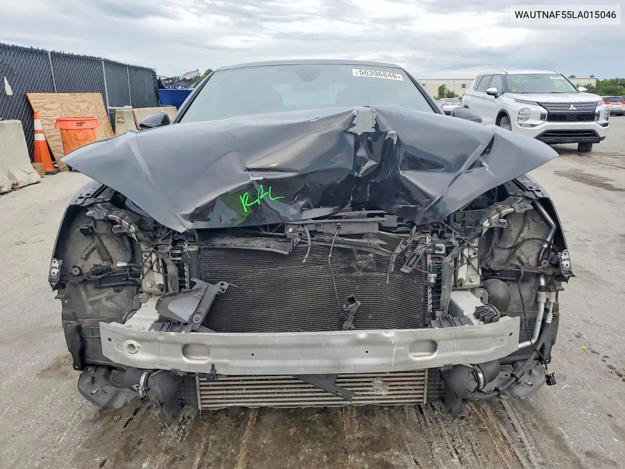 2020 Audi A5 Premium Plus VIN: WAUTNAF55LA015046 Lot: 56396846
