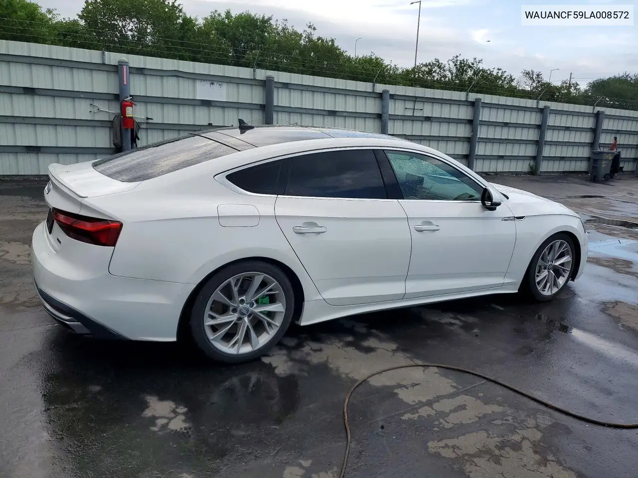 2020 Audi A5 Premium VIN: WAUANCF59LA008572 Lot: 59625966
