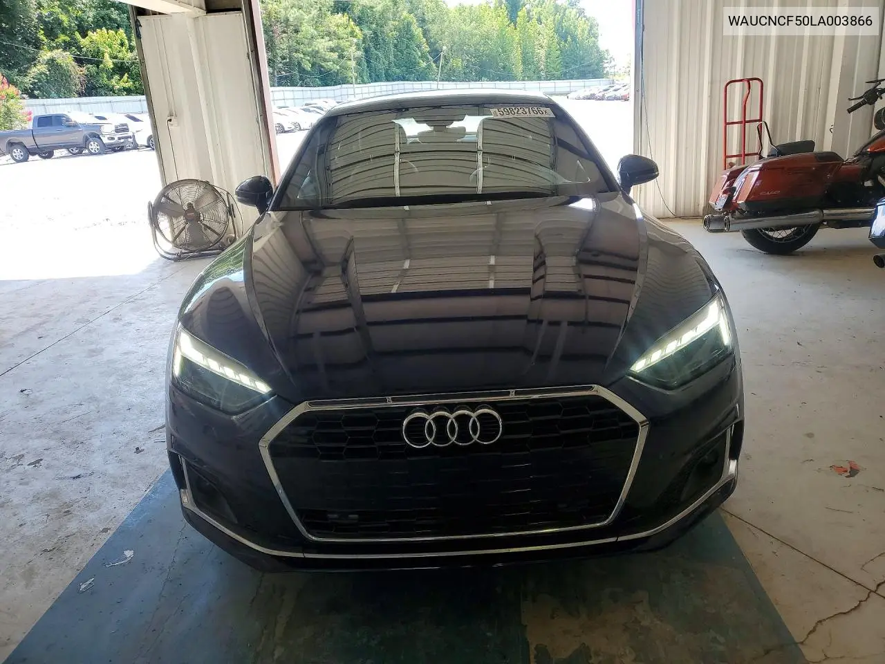 2020 Audi A5 Premium Plus VIN: WAUCNCF50LA003866 Lot: 59823766