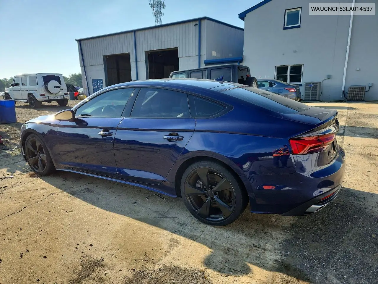 2020 Audi A5 Premium Plus VIN: WAUCNCF53LA014537 Lot: 60833016