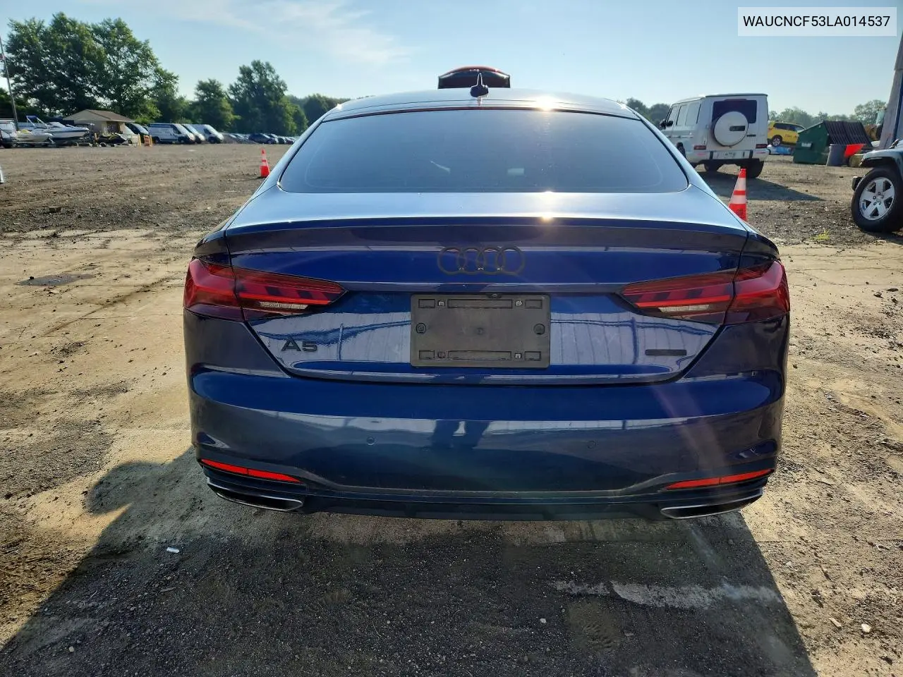 2020 Audi A5 Premium Plus VIN: WAUCNCF53LA014537 Lot: 60833016