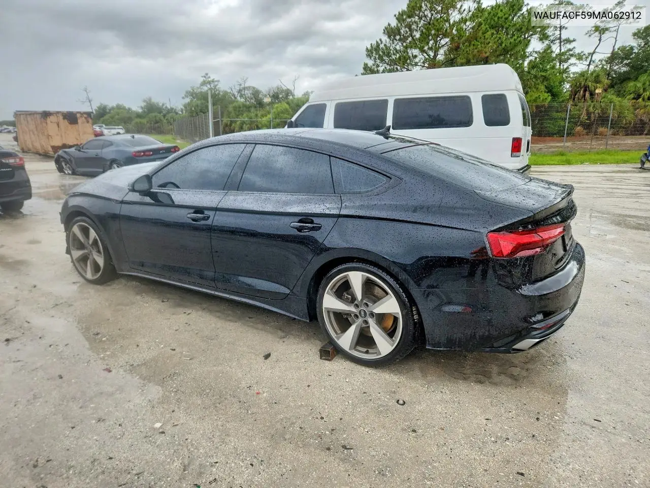 2021 Audi A5 Premium Plus 45 VIN: WAUFACF59MA062912 Lot: 55372176