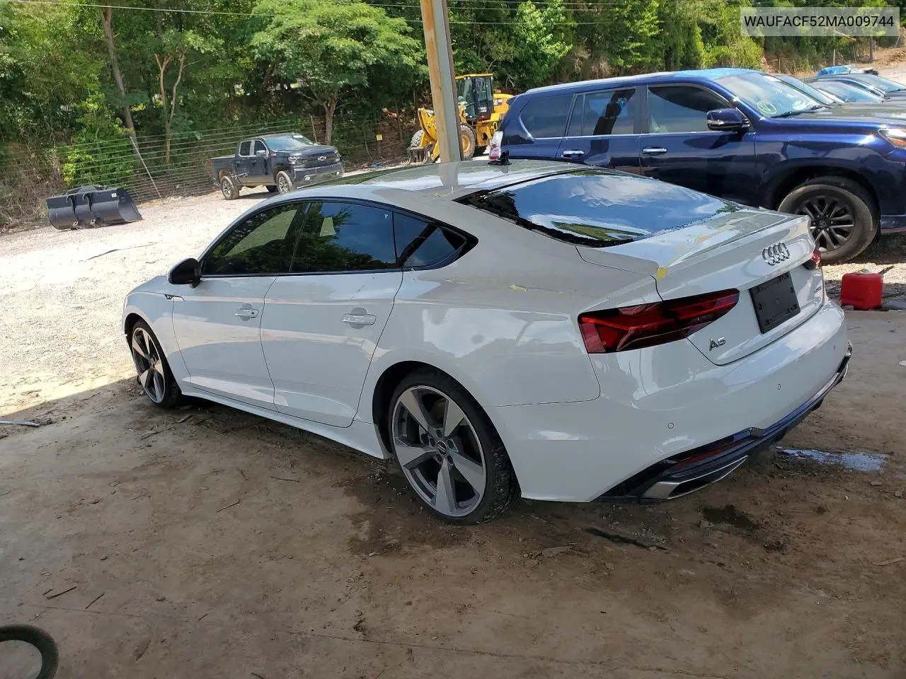 2021 Audi A5 Premium Plus 45 VIN: WAUFACF52MA009744 Lot: 58411616