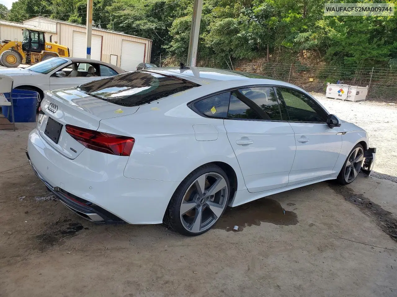 2021 Audi A5 Premium Plus 45 VIN: WAUFACF52MA009744 Lot: 58411616