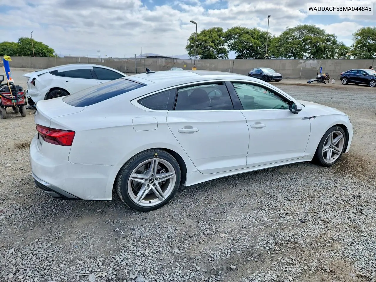 2021 Audi A5 Premium 45 VIN: WAUDACF58MA044845 Lot: 59285856