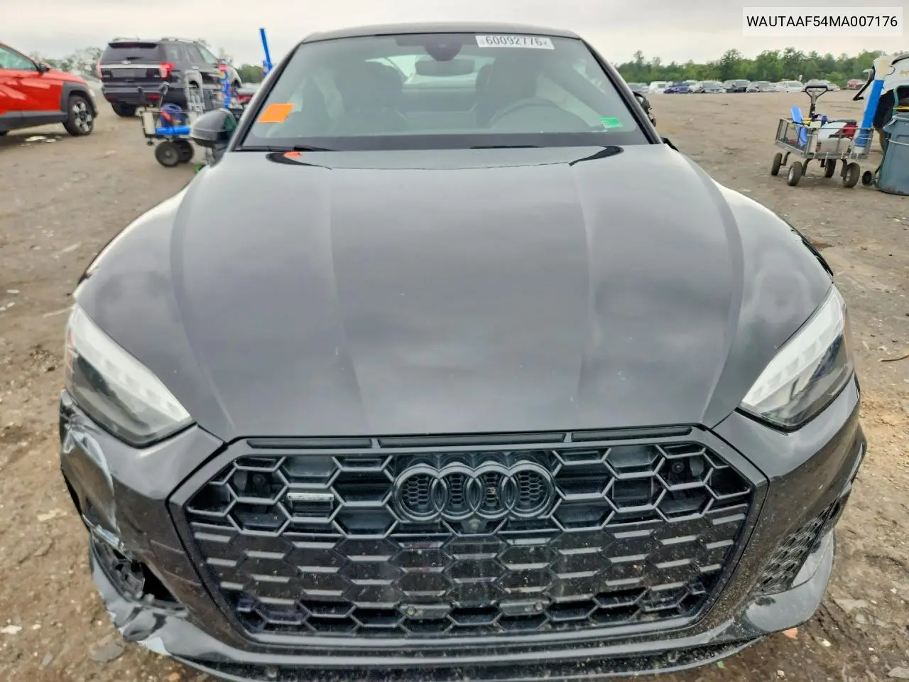 2021 Audi A5 Premium Plus 45 VIN: WAUTAAF54MA007176 Lot: 60092776