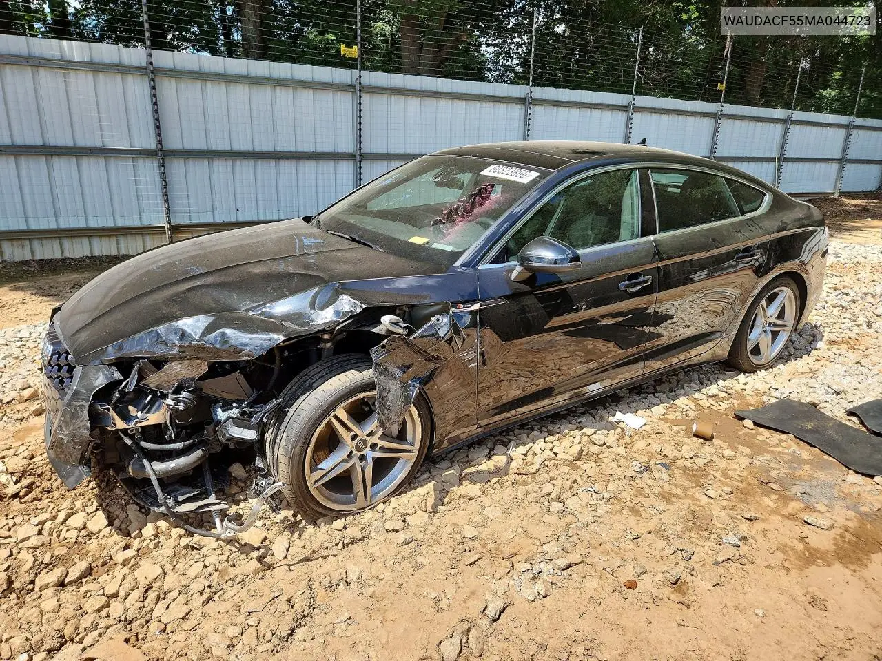 2021 Audi A5 Premium 45 VIN: WAUDACF55MA044723 Lot: 60323866