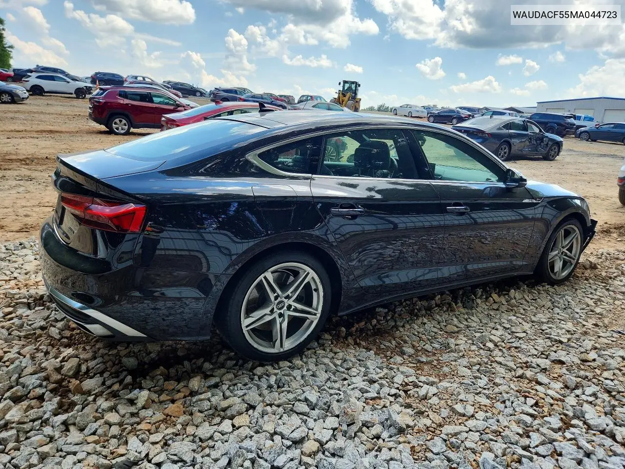 2021 Audi A5 Premium 45 VIN: WAUDACF55MA044723 Lot: 60323866