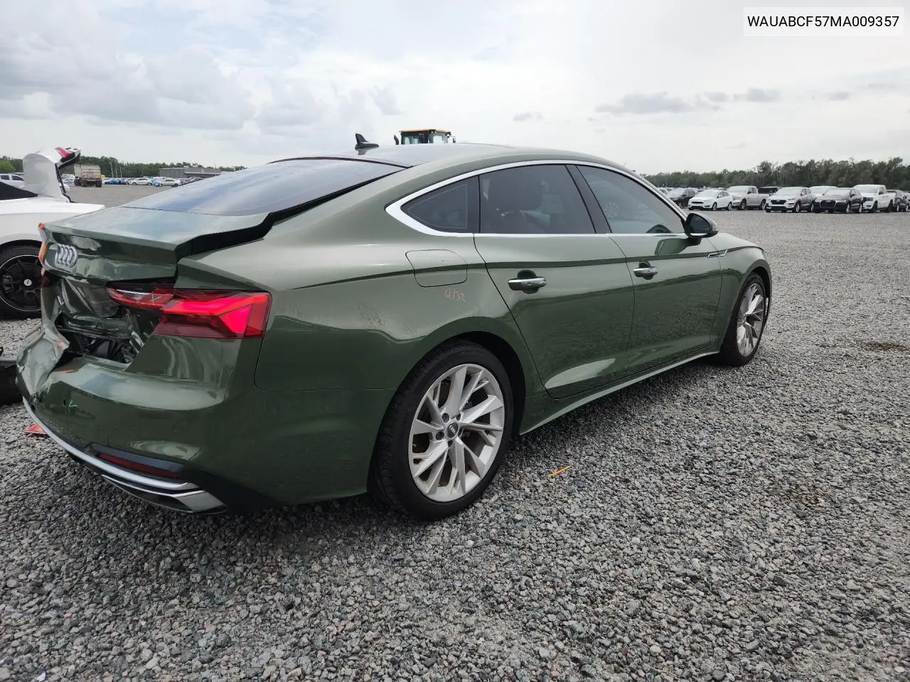 2021 Audi A5 Premium 40 VIN: WAUABCF57MA009357 Lot: 60857616