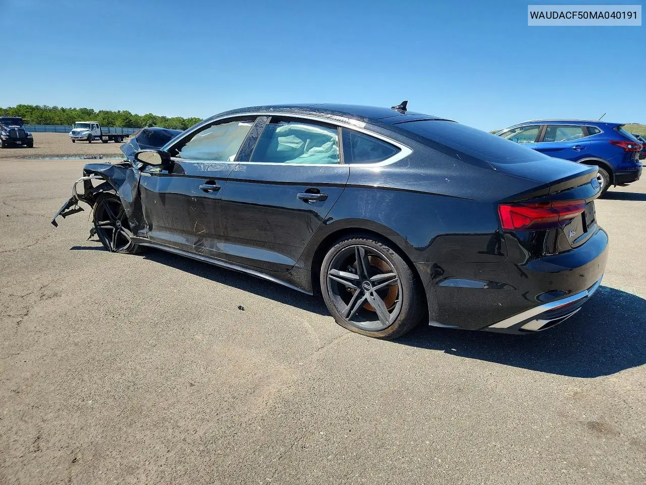 2021 Audi A5 Premium 45 VIN: WAUDACF50MA040191 Lot: 61437386