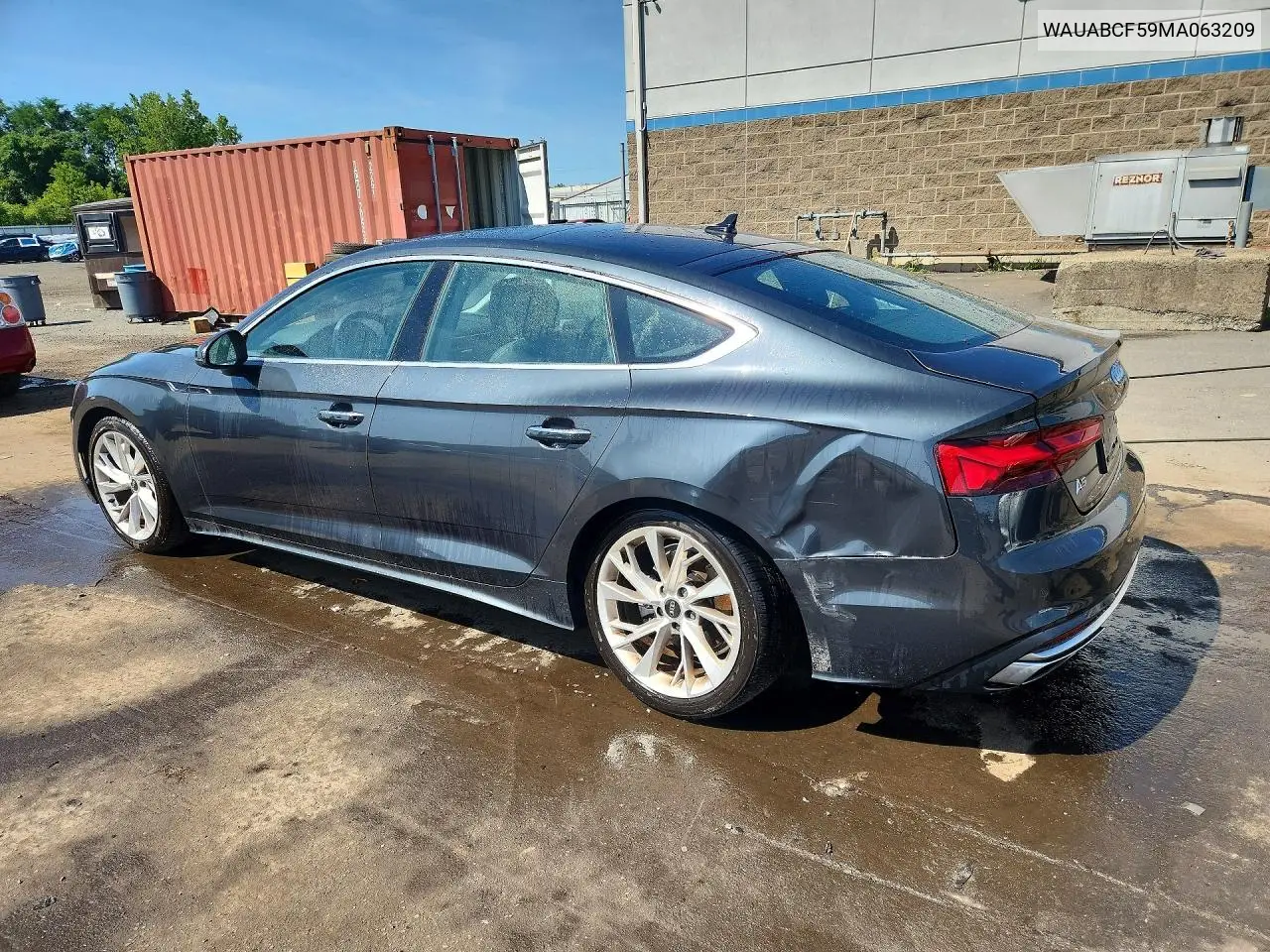 2021 Audi A5 Premium 40 VIN: WAUABCF59MA063209 Lot: 61850086