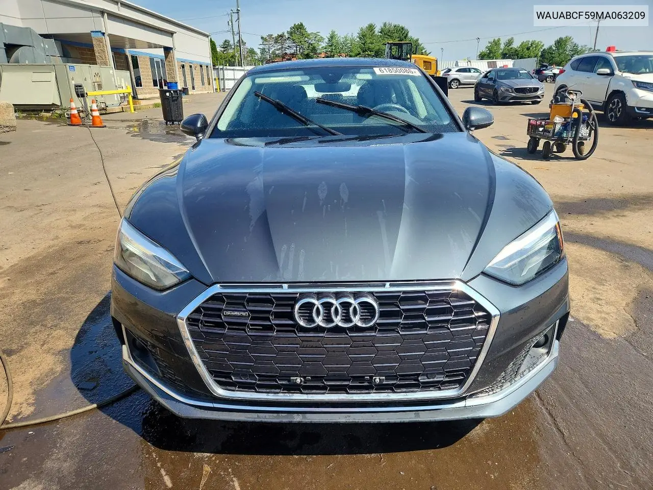 2021 Audi A5 Premium 40 VIN: WAUABCF59MA063209 Lot: 61850086
