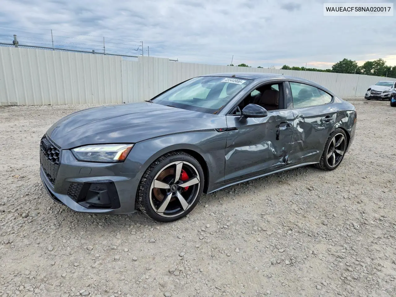 2022 Audi A5 Prestige 45 VIN: WAUEACF58NA020017 Lot: 48544966