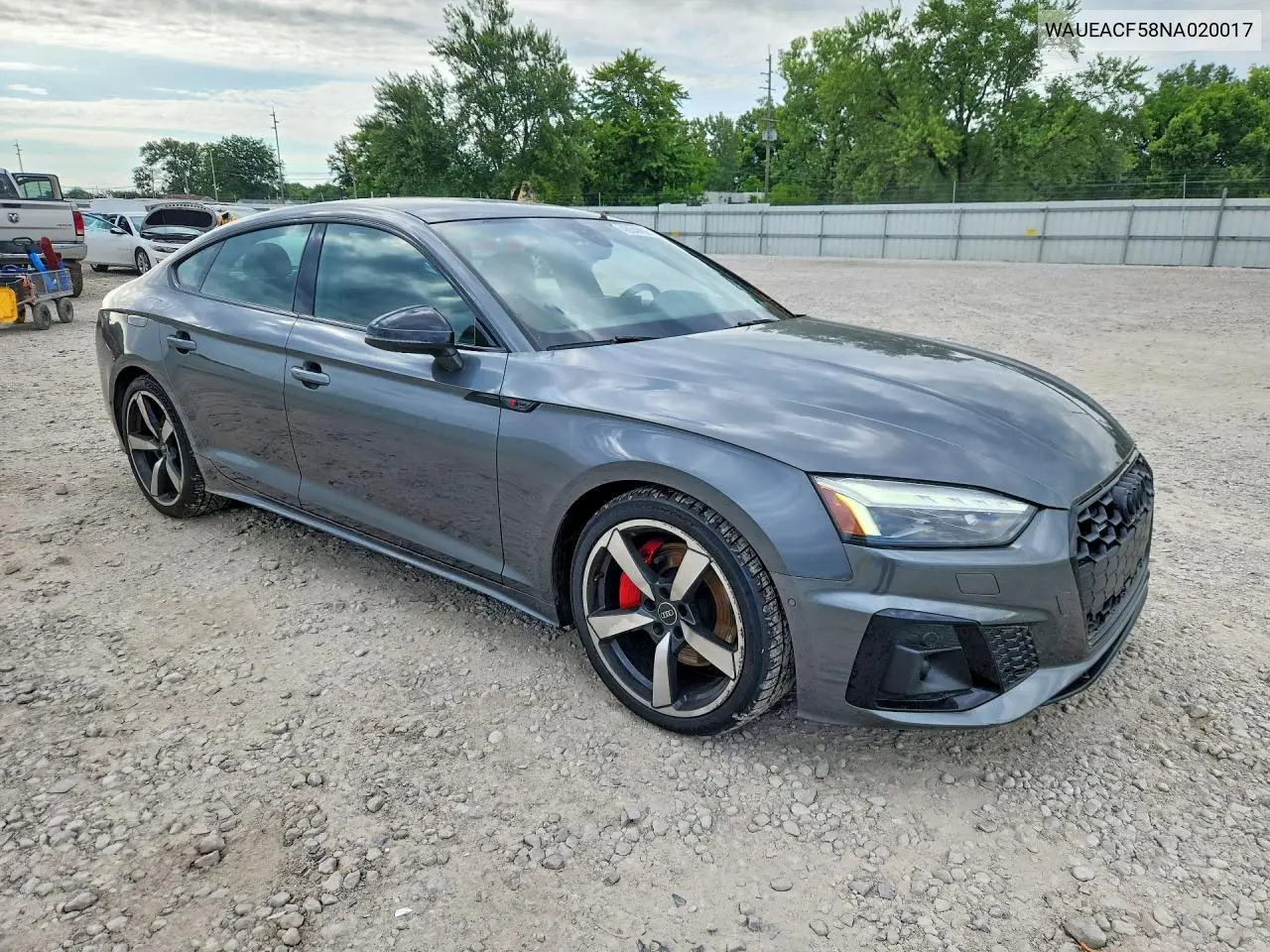 2022 Audi A5 Prestige 45 VIN: WAUEACF58NA020017 Lot: 48544966