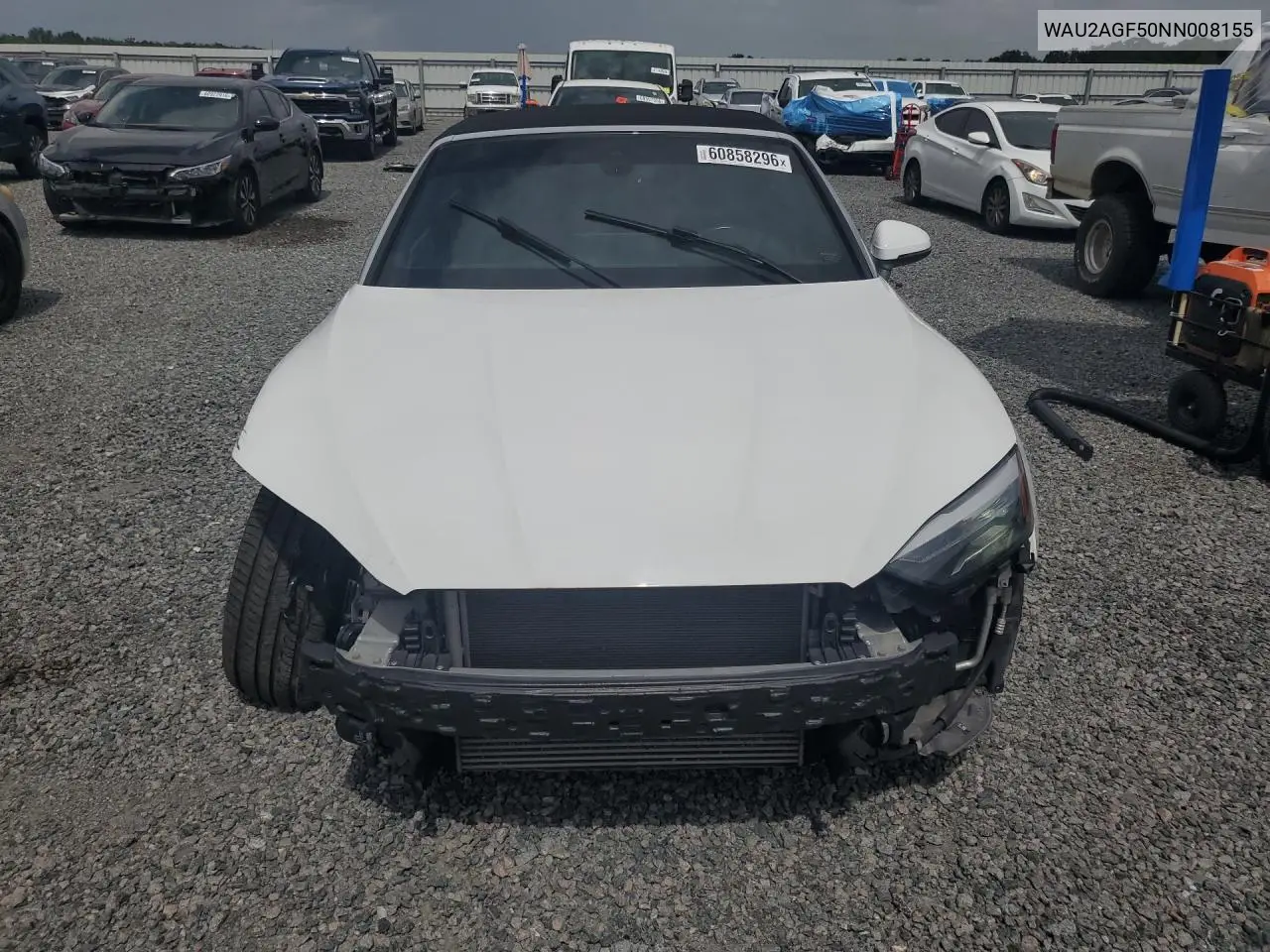 2022 Audi A5 Premium 45 VIN: WAU2AGF50NN008155 Lot: 60858296