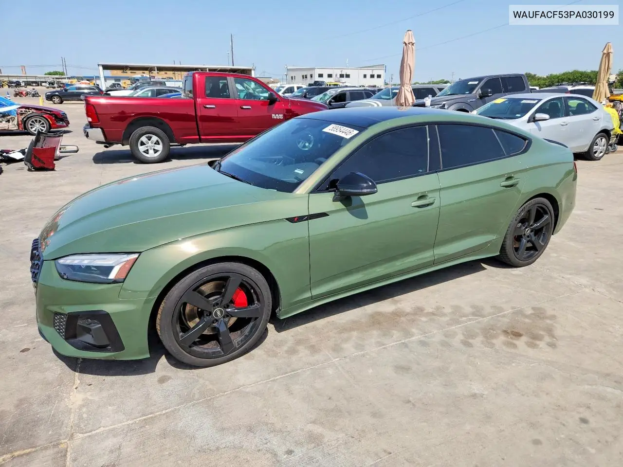 2023 Audi A5 Premium Plus 45 VIN: WAUFACF53PA030199 Lot: 58954446