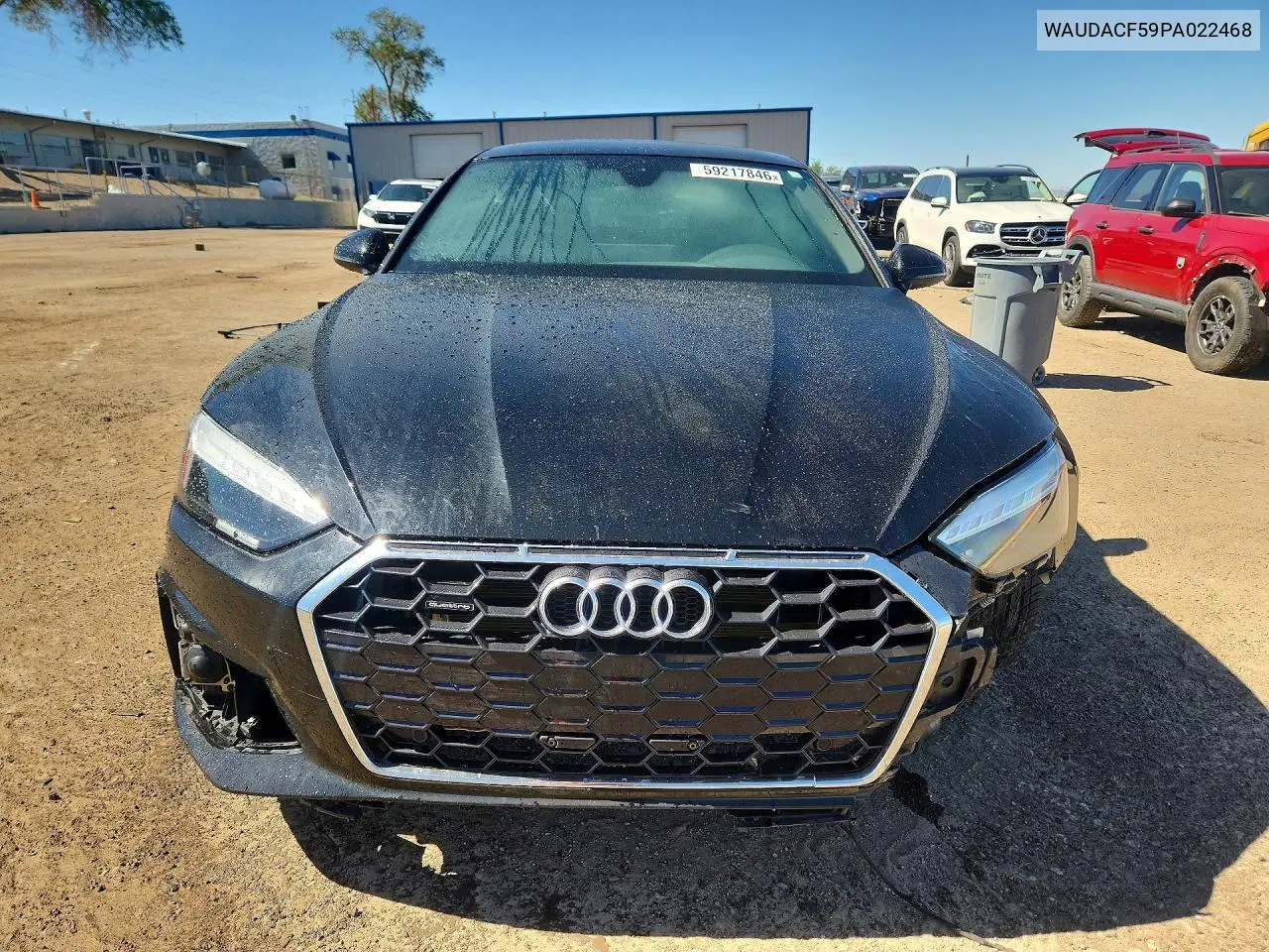 2023 Audi A5 Premium 45 VIN: WAUDACF59PA022468 Lot: 59217846