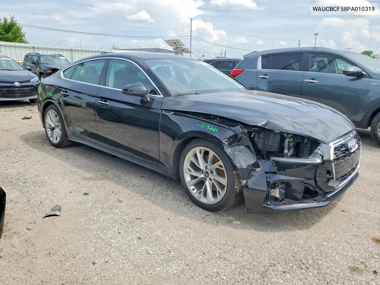 2023 Audi A5 Premium Plus 40 VIN: WAUCBCF58PA010319 Lot: 60302466