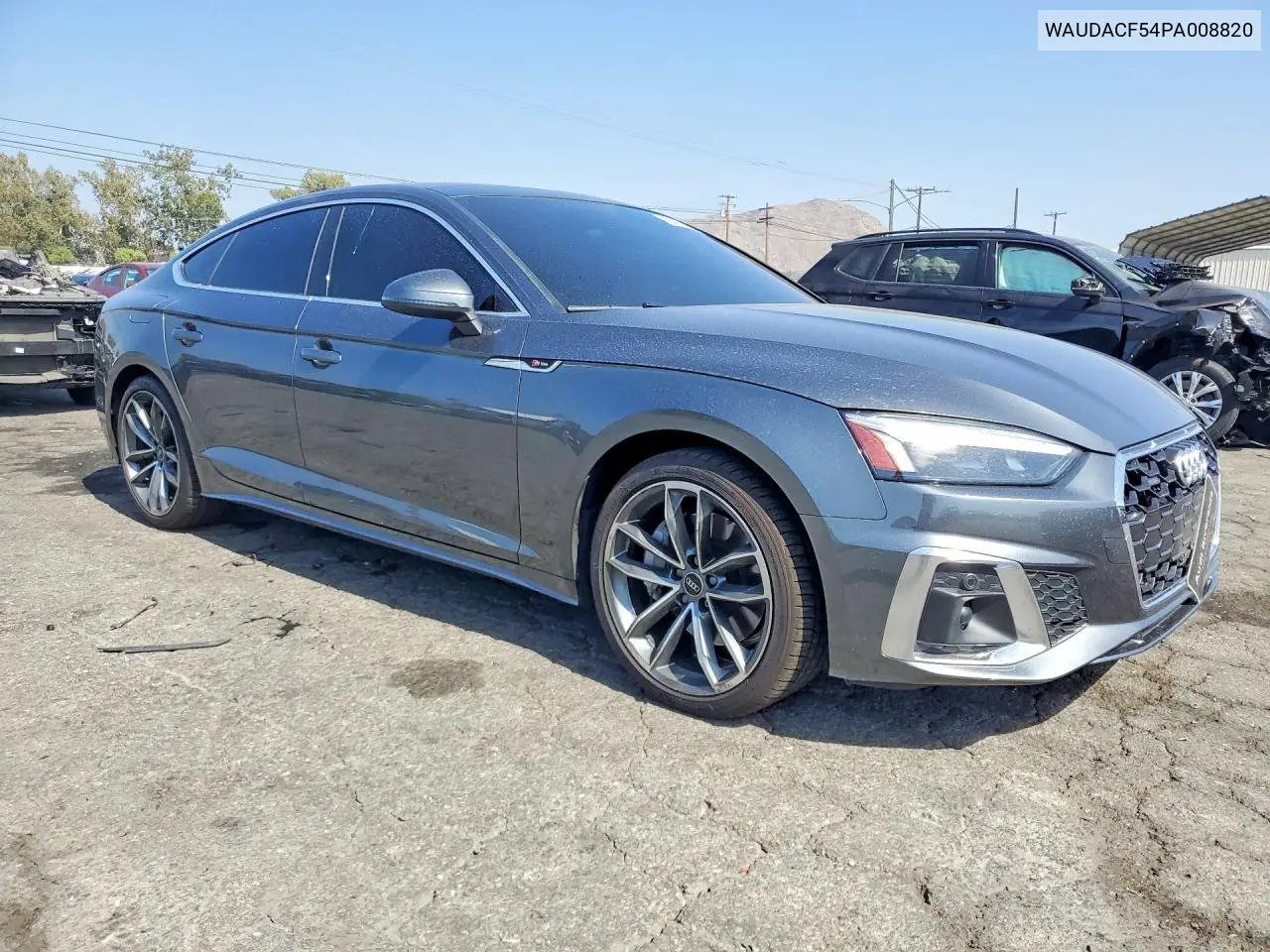 2023 Audi A5 Premium 45 VIN: WAUDACF54PA008820 Lot: 60490506