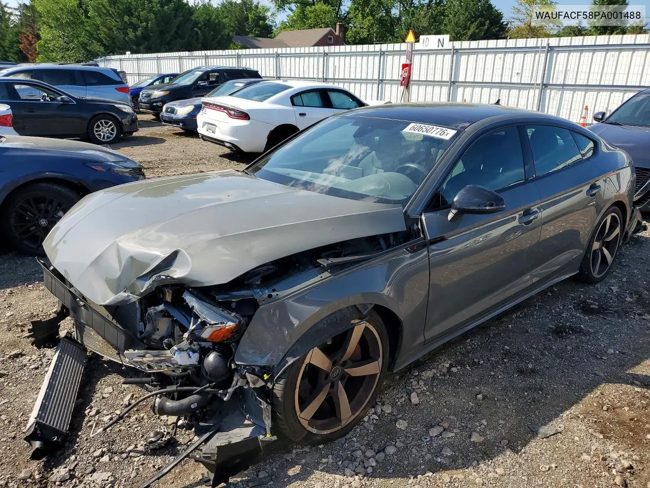 2023 Audi A5 Premium Plus 45 VIN: WAUFACF58PA001488 Lot: 60650776