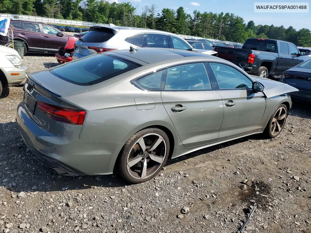 2023 Audi A5 Premium Plus 45 VIN: WAUFACF58PA001488 Lot: 60650776