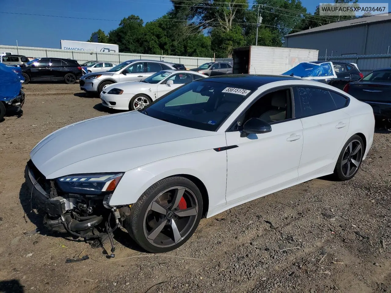 2023 Audi A5 Premium Plus 45 VIN: WAUFACF5XPA036467 Lot: 85615175