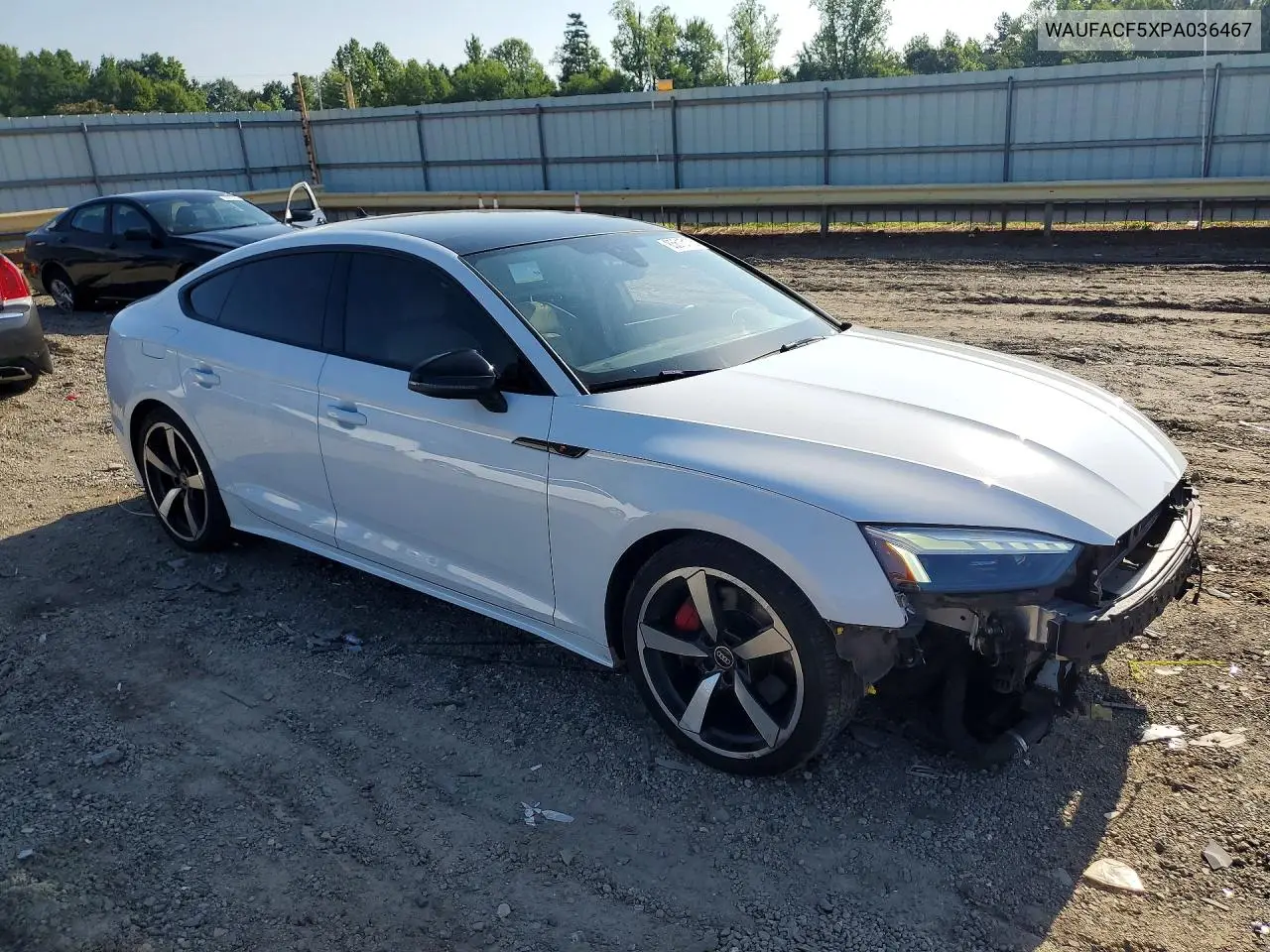 2023 Audi A5 Premium Plus 45 VIN: WAUFACF5XPA036467 Lot: 85615175